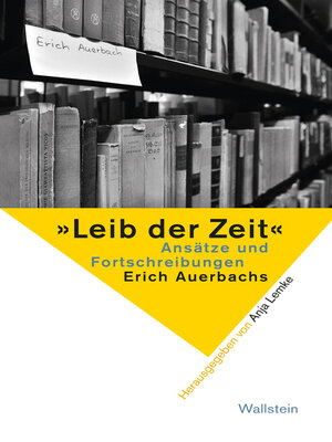 cover image of »Leib der Zeit«